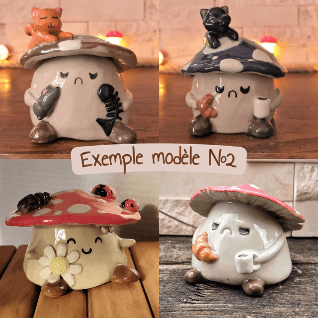 Champignon personnalisé (2 modèles)